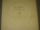 Beethoven Yves Nat Sonatas No. 18 / 19 / 20 / 21  Les Discophiles DF 730.010 LP