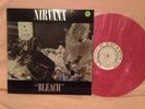 NIRVANA LP Bleach PINK MARBLED VINYL rare SUB POP great copy Original