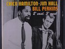 JOHN LEWIS & BILL PERKINS: 2 Degrees East, 3 Degrees West LP (Mono) Jazz