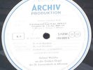 ARCHIV SAPM 198 002 RED STEREO  ED 1 DAS SCHAFFEN J. S. BACH HELMUT WALCHA ORGAN