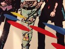 KISS PROMO VINYL ASYLUM SIMMONS STANLEY CARR KULICK LP HYPE STICKER