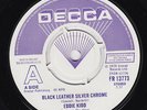 RUTS / EDDIE KIDD Black Leather Silver Chrome *M-* UK DEMO 7