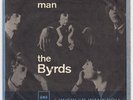 BYRDS Mr. Tambourine Man *RARE* ALT SLEEVE Denmark p/s Norway 45 garage psych