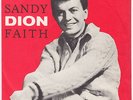 DION Sandy / Faith RARE UNIQUE Sweden p/s 45 swedish DOO WOP popcorn HEAR
