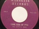 THE HOPKINS BROS SHAKE CHERI / YOUR KISS OF FIRE 45 MAGNETIK ZB 418 LISTEN