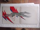 DAVID BOWIE - ALADDIN SANE -  GATEFOLD SLEEVE VINYL 1st PRESS 3T 3T SHOREWOOD