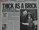 Jethro Tull Thick As A Brick Japan LP Toshiba WWS-80939 Insert Fold-out Sleeve