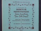 LOUIS ARMSTRONG: Town Hall Concert LP (10