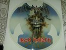 IRON MAIDEN  Evil That Men Do  UNCUT  SHAPED PICTURE DISC EMP 64 EMI 1988