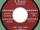 EVERGREENS Very Truly Yours / Guitar Player 45rpm Chart 1956 original