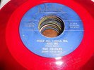 Orioles 50s DOO WOP VOCAL GROUP RED WAX 45 Hold Me Thrill Me Kiss Me / Teardrops