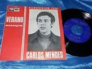 CARLOS MENDES SING SPANISH VERANO EUROVISION 68 1968 SPAIN EX++ SINGLE 7/45