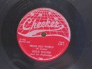 Little Walter Checker 78 RPM Sad Hours/ Mean Old World