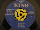 Rare DOO WOP 45-Swallows-Tell Me Why / Roll Roll Pretty Baby-King HEAR