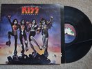 KISS Destroyer Heavy Metal Glam Rock w/ inner Record lp  VG+