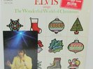Elvis Presley - The Wonderful World of Christmas RCA LP Vinyl NM- Promo w/ Card