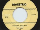 HEAR - Rare Doo Wop 45 - Dick Bardi & Orchids - Stormy Weather - Maestro # M-409