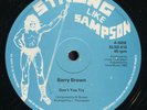 Barry Brown - Don't You Try UK Strong Like Sampson 12
