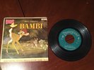 Walt Disney's BAMBI - DBR 27 Rare Green Label Nice Sleeve ONLY ONE ON INTERNET?