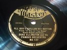 JAZZ DUKE ELLINGTON ORCH All God's Chillun Got Rhythm MASTER 137 E+