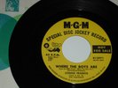 CONNIE FRANCIS-Where The Boys Are (1960) DJ/Promo MGM 45 w/Stock Sleeve