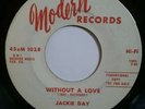 Jackie Day - Without A Love / Before It's Too Late 45 Modern soul promo