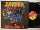 EXODUS Fabulous Disaster LP 1989 UK EX Thrash