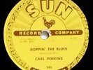 CARL PERKINS Vintage 78 Record SUN 243 BOPPIN THE BLUES / ALL MAMA'S CHILDREN