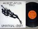 ALBERT AYLER TRIO SPIRITUAL UNITY ESP-DISK BT-5002 Japanese Pressing Vinyl LP