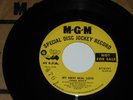 CONNIE FRANCIS-My First Real Love (1956) DJ/Promo MGM 45 w/Stock Sleeve