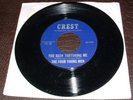 45rpm  FOUR YOUNG MEN- SEE THEM LAUGH / YOU BEEN TORTURING ME EX+/ M-