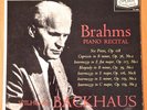 UK LONDON CS6021 FFSS STEREO BB WILHELM BACKHAUS  BRAHMS PIANO RECITAL RARE NICE