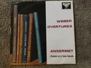 SXL 2112 Weber Overtures Ansermet 1st Orchestra Suisse Romance Blueback UK Decca