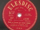 SARAH GORBY (in Romanian) - RARE French 78 rpm shellac