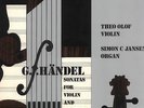 5lp handel sonatas olof-jansen/va keulen-signed/bach sonatas vnl. ex/nm cvr. vg
