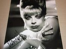 MARI WILSON   -  SEXY HAIR  POSE  - SIGNED BW PHOTO  - 10 x 8 Inches   -  COA