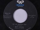 BETTY WILSON: Let Me Groove You / Love For My Man 45 (Sister Funk) Funk