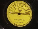 CARL PERKINS   BLUE SUEDE SHOES / HONEY, DON'T Rockabilly SUN 78 RPM RECORD 234