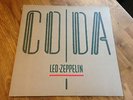 Led Zeppelin LP Coda UK Swan song 1st press EMBOSSED COVER