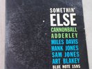 Cannonball Adderley - Somethin' Else - Blue Note 1595 LP Vinyl Record