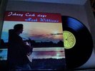 MINT- ORIG 1960 JOHNNY CASH Sings HANK WILLIAMS Lp album SUN RECORDS microgroove