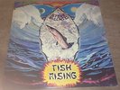 STEVE HILLAGE*GONG fish rising 1975 UK STEREO COLOURED TWIN LABELS + INSERT