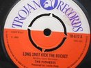 THE PIONEERS 45 Long Shot Kick The Bucket/ RICO Jumping Gun TROJAN 7 REGGAE
