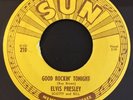 Sun Records #210 Vg+ Elvis Presley Good Rockin' Tonight