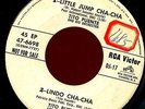 TITO PUENTE/JULIUS LA ROSA. PROMO EP RCA DJ-17. CHA-CHA / POP