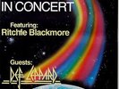 RAINBOW - Blackmore - Deep Purple - 1981 - Konzertplakat - Def Leppard - Tourpos