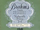 Pathe DTX 127 - Brahms - Cello Sonatas - Maurice MARECHAL - Jeanne-Marie DARRE