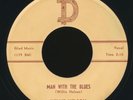 WILLIE NELSON 1959 his 2nd 45 MAN WITH THE BLUES / D Rec / NMint / HEAR IT 