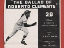 Rare THE BALLAD OF ROBERTO CLEMENTE w/PICTURE SLEEVE Baseball PITTSBURGH PIRATES