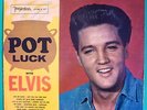 ELVIS PRESLEY-POT LUCK-EXTRA RARE ORIGINAL YUGOSLAV LP 1963-UNIQUE BACK COVER